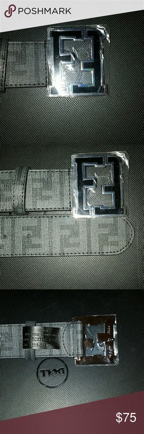 fendi zucca ff belt can size it down it